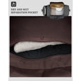 thumbnail image 3 of Bolsa de lona Gonex, 50 litros, resistente al agua para viajes, color gris, 3 of 7