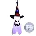 thumbnail image 1 of 1 pieza de sombrero de bruja de Halloween, luz colgante, sombrero de mago fantasma, lámpara LED fan Abody  Cadena de lámpara, 1 of 7