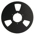 thumbnail image 2 of Recording Tape Reel, 3 Hole Universal Bend Resistant Easy Use Aluminum Alloy 1/4 10 Inch Empty Tape Reel  For Reel Tape Recorder Accessory Silver,Black, 2 of 8