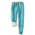 thumbnail image 3 of Wlynlyn Womens Sweatpants Baggy Athletic Joggers Winter Warm Fleece Sherpa Lined Lounge Pants with Pockets, 3 of 4