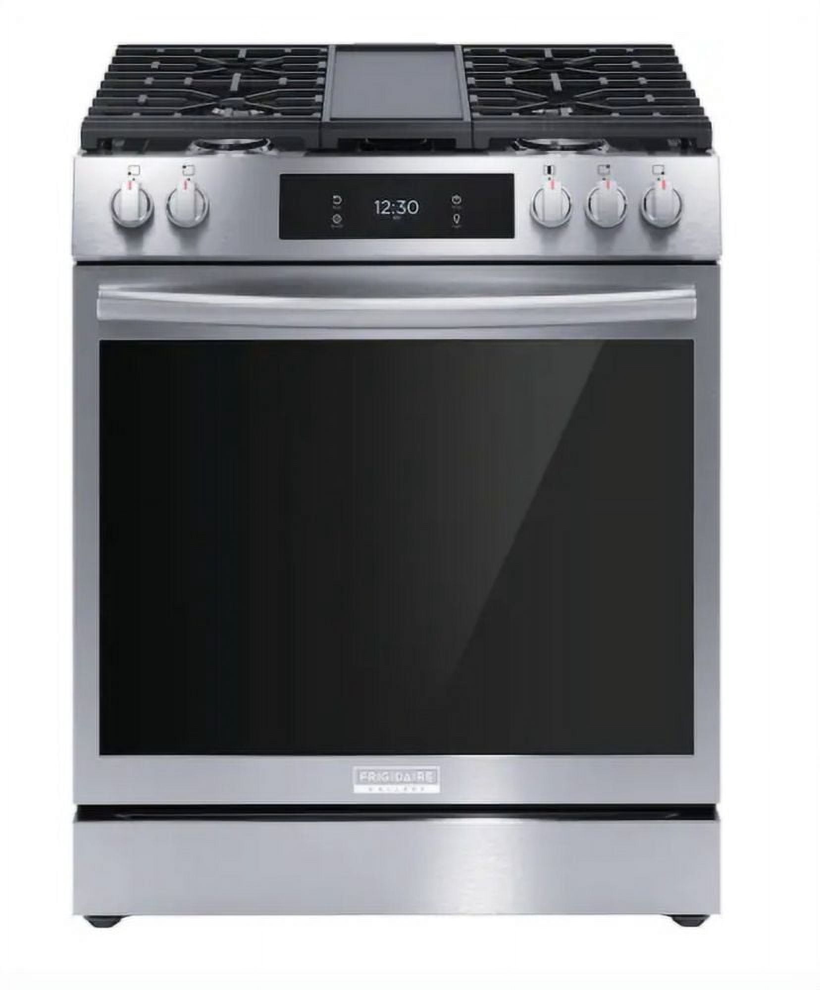 Frigidaire 30 in Gas Range in Stainless Steel