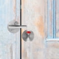 thumbnail image 4 of Minkissy 1 Set Home Bathroom Double Sided Lock Silver Green Red Stainless Steel 304 Emergency Unlock Keyless Locking, 4 of 8
