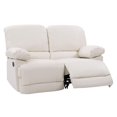 thumbnail image 4 of CorLiving Plush Reclining Bonded Leather Loveseat, 4 of 9
