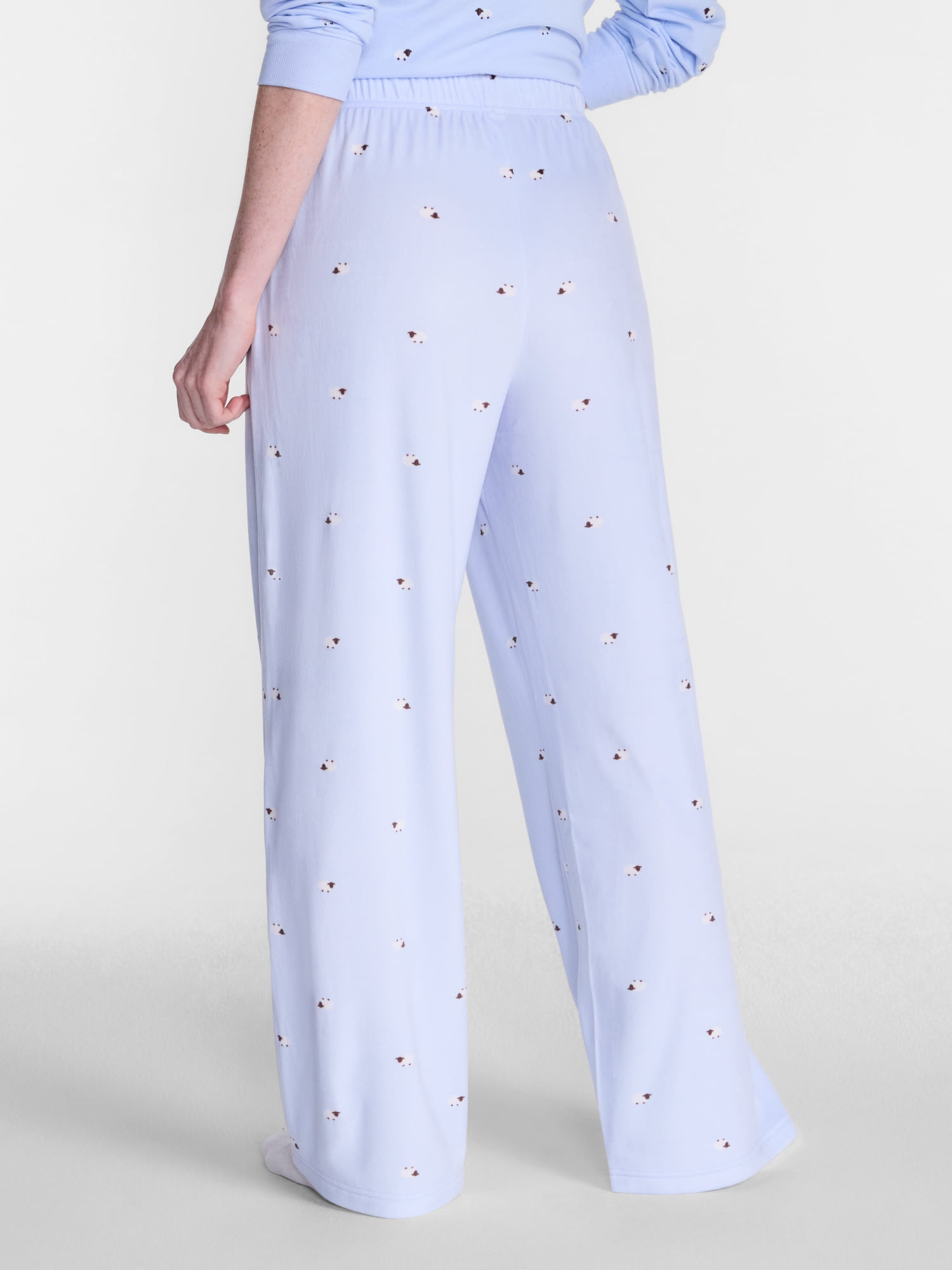 Joyspun Women's Velour Sleep Pants, Sizes XS-3X