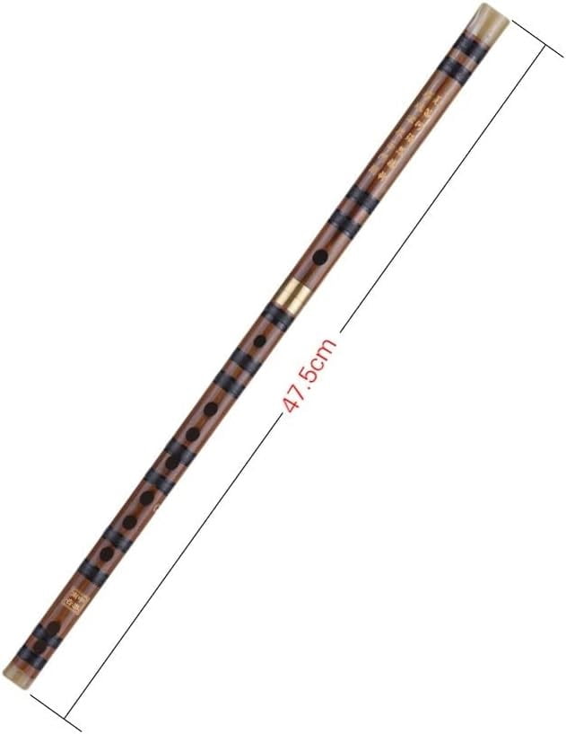 Bamboo Flute, C/D/E/F/G Key Bitter Bamboo Flute Chinese Flute Dizi Musical Instrument Pluggable Traditional Handmade Woodwind