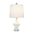 thumbnail image 2 of Lalia Home Paseo Table Lanp avec Abat-Jour en Tissu Blanc, Blanc, 2 of 4