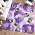 thumbnail image 6 of Addison Rugs Mayfield Premium Machine Washable Transitional Floral Purple Rectangle Rug, 10' x 14', 6 of 6