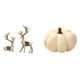 thumbnail image 1 of Figuras De Peluche De Reno, Calabaza, Ciervo Sentado De Pie, Cojín Decorativo Para Sofá, Decoración Para Sala De Estar, Dormitorio Y Oficina., 1 of 8