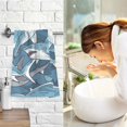 thumbnail image 7 of Many Sharks Cotton Face Towel Soft Hand Towel Absorbent Bathroom Towel for Kitchen Hotel, 7 of 7