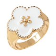 thumbnail image 3 of New Simple Exaggerated Colorful Flower Ring Cute Age Reducing Accessories Sweet Ring Valentine's Day Gift, 3 of 8