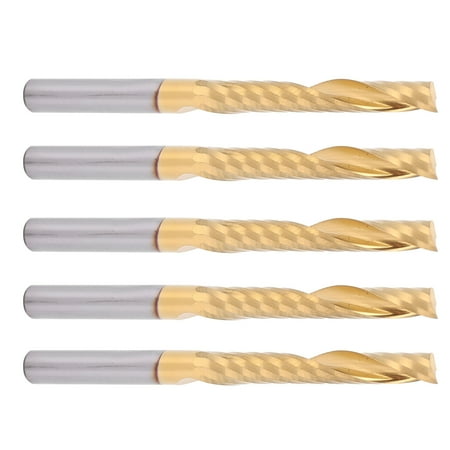 

End Mills 5PCS Easy Use Milling Machine Tools Widely Used 4x28x50mm CNC Milling Bits High Speed Steel Good Durability For Repair Tool
