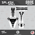 thumbnail image 2 of Kalair GFX Graphics Kit for Kawasaki KX85 (2001-2013) Splash Series, 2 of 5