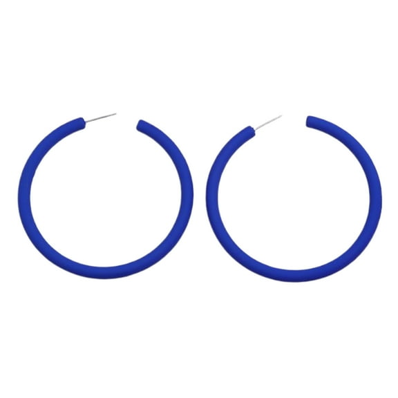 Elegant Circle Hoop Earrings Portable Earrings Fashion Earrings Acrylic Texture