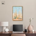 thumbnail image 3 of Cactus Canvas Modern Landscape by Art Remedy, Gold Frame, 16 x 24, 3 of 7