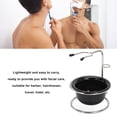 thumbnail image 3 of Bol de Mousse à Raser pour Hommes, Support de Brosse à Raser Portable Robuste Stable pour Hôtel, 3 of 7
