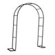 thumbnail image 2 of Arco de jardín enrejado Arco de jardín Arco de metal Pérgola resistente Arco de boda Jardín Negro, 2 of 7