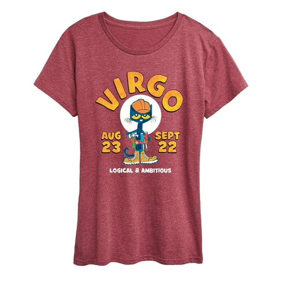 Pete The Cat - Virgo - Women's Short Sleeve Graphic T-Shirt