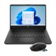 thumbnail image 1 of LAPTOP HP 14-dq0526la CELERON N4120 128GB SSD 4GB DDR4 14" HD + MOUSE HP 200 NEGRO 81B50LA, 1 of 4