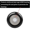 thumbnail image 4 of 12 Pcs 2 Inch Garage Door Rolle Nylon Garage Door Wheels For Garage Track Replacement With Sealed 6, 4 of 5