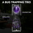thumbnail image 2 of HIBIBUD Bug Trap Indoor,Fly Trap Indoor,Gnat Indoor Trap with Strong Suction and Quiet Operation,Fan Powered Bug Catcher against Mosquitoes for Home Kitchen Bedroom Outdoor Garden Yard Camping, 2 of 5
