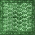 thumbnail image 1 of Ahgly Company Indoor Square Persian Emerald Green Traditional Area Rugs, 6' Square, 1 of 4