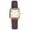 Purple, variant on Elegant Frosted Strap Timepiece for Women Minimalist Wristwatch with Date Window and Water Resistance Ideal Daily Wear Accessory and Choice