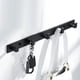 thumbnail image 1 of Herrajes para Baño Gancho para Ropa Perchero de Pared Perchero para Ropa Espacio de Almacenamiento para Toallas Negro, 1 of 5