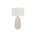 thumbnail image 4 of Monarch Specialties Lighting, 33"h, Table Lamp, Ivory / Cream Shade, Cream Ceramic, Contemporary, 4 of 6