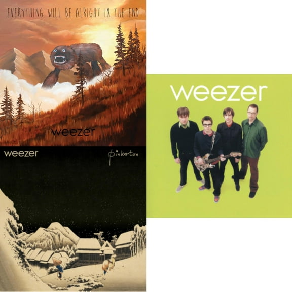 Everything Will Be Alright In The End & Pinkerton & Weezer (Green Album) [LP Vinyl Bundle]