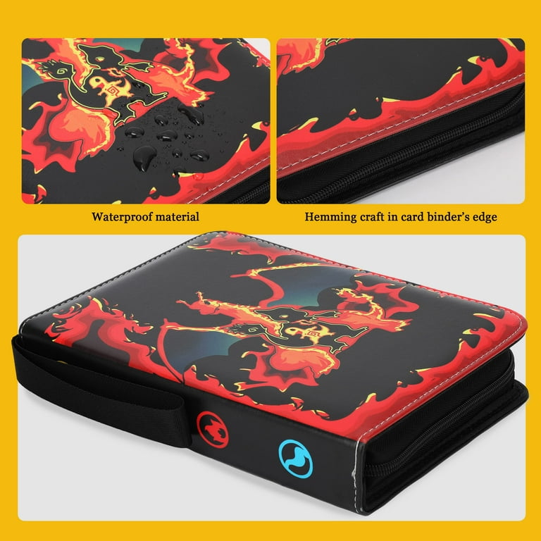 demon slayer card binder Card Binder for Demon Slayer Cards – Holds 400 Trading Cards Compatible  with All Trading Cards – TCG CCG Card Organizer Holder Album : Amazon.in:  Toys & Games