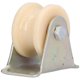 thumbnail image 4 of Riel de cuerda de alambre resistente con rueda ranurada tipo U de 50mm con soporte de 2,5mm para equipos de elevación, 4 of 14