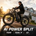 thumbnail image 2 of FREESKY Ranger Plus 5000W 300N路m AI Dual Motor Electric Bike for Adults, 2 of 9
