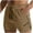 Khaki, variant on WIZUTIZ Mens Shorts Casual, Men Fashion Casual Pocket Drawstring Elastic Design Body Building Shorts Holiday Gift Finder