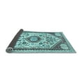 thumbnail image 2 of Ahgly Company Indoor Rectangle Persian Light Blue Traditional Area Rugs, 8' x 10', 2 of 4