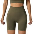 thumbnail image 2 of BVOFAR Women's Ribbed Seamless Shorts High Waisted Yoga Shorts Workout Gym Running Shorts Butt Lifting Athletic Shorts, 2 of 7