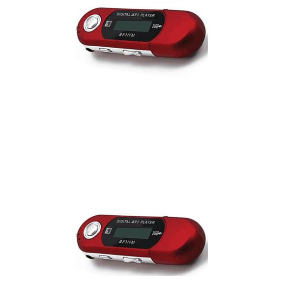 Seitruly Mini reproductor de MP3 Unidad flash de sonido sin pérdidas Reproductor de música LCD multilenguaje con conector de audio de 3,5 mm Type1 NO1