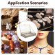 thumbnail image 2 of Jewelry Trinket Box Jewelry Box Vintage Decorative Box Jewelry Display Box with Alloy Frame, 2 of 4