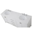 thumbnail image 3 of Elegant Decor Irene 72" Solid Wood and Stone Double Bathroom Vanity in White, 3 of 8
