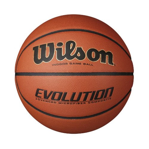 Open Box Wilson Evolution Indoor Game Basketball, Official - Size 7