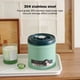 thumbnail image 4 of Bote De Café Hermético, Bote De Acero Inoxidable, Sellado Al Vacío Uso Multifuncional Lata De Té Bote De Café Tipo De Prensa Sellado Flexible Hermoso Diseño Verde Menta, 4 of 8