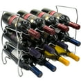 thumbnail image 5 of GGI International Metal Detachable Wine Rack - 3 Tier, Copper Silver, 5 of 5