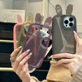 thumbnail image 2 of Funda Transparente De TPU Suave Para iPhone 11 12 13 14 Pro Max Slim Oval Bumper Clear Cover 14 Plus, 2 of 3