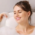 thumbnail image 3 of Bath Pillow, Neck and Back Support, Strong Suction Cups, 3 of 7