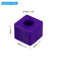 thumbnail image 2 of Uxcell Pool Chalk Holder Billiard Chalk Storage Holder Portable Cue Chalk Holder Purple, 2 of 7
