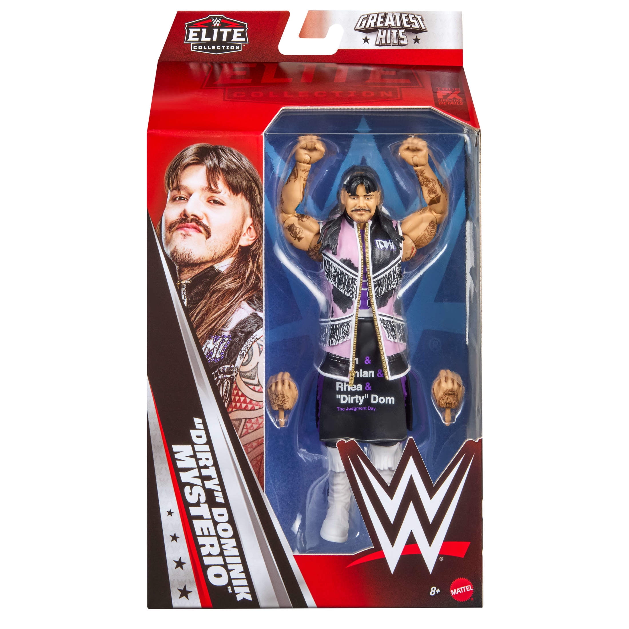 WWE Elite Action Figures, 6-inch Collectible Set with Articulation & Accessories (Styles May Vary)