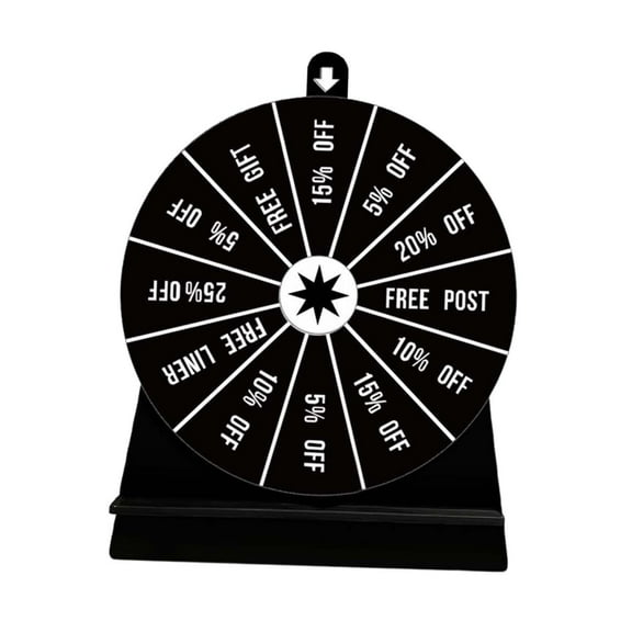 Yammee Rotating Wheel Drinking Game Perfect for Adults Party Entertainment Turntable