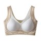 thumbnail image 1 of Brasier sin Varillas Mujer Tela de Mantequilla Sujetador de Realce de Espalda para Mujer, Ropa Interior sin Costuras, Copa Fija, Par de Sujetadores Tipo Chaleco Plegables Caídos Extra Grande, 1 of 5