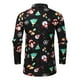 thumbnail image 3 of Camisas Navideñas Para Hombre Otoño Invierno Moda Casual Manga Larga Top Odeerbi ODB207284, 3 of 3