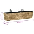thumbnail image 4 of vidaXL Planters 2 pcs Water Hyacinth, 4 of 5
