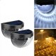 thumbnail image 1 of Paquete de 2 luces LED solares de pared impermeables para valla de jardín al aire libre Sola, 1 of 5
